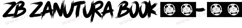 ZB Zanutura Book 粗体字体转换